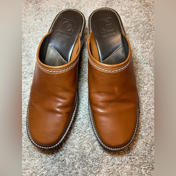 Women’s Cole Hann Brown Clogs Mules 10 comforting comfy‎ casual slip-ons - Picture 2 of 16